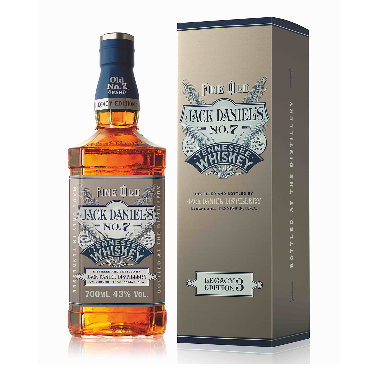 Jack Daniel’s Legacy Edition 3 43% Vol. 0,7 Ltr. Flasche