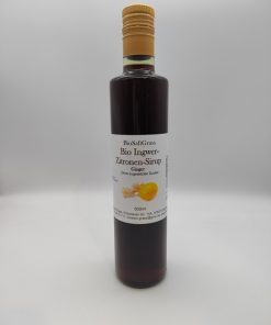 Bioingwer-Zitrone-Sirup (Ginger)