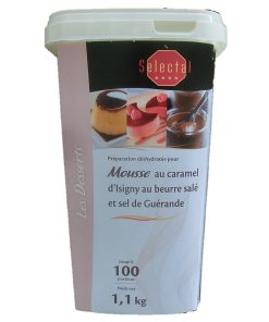 Mousse Karamell mit Butter + Salz