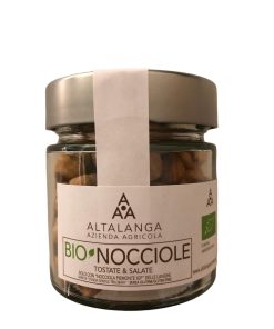 Haselnüsse del Piemonte mit Meersalz, geröstet u. geschält bio 100g