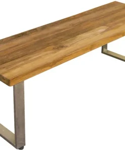 Matahari Teak Gartenbank Arthus Fusion o. Rückenlehne 200 cm