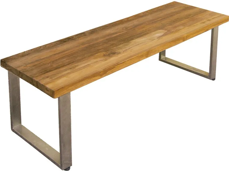 Matahari Teak Gartenbank Arthus Fusion o. Rückenlehne 200 cm