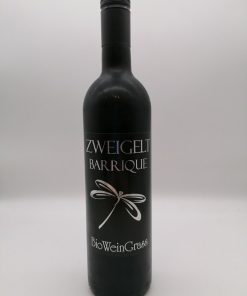 Bio Zweigelt barrique Halblehen Bioweingrass exclusiv Topernte 2016